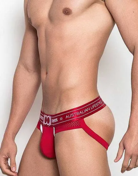 Outlet U93 Apollo Jockstrap Underwear-Solar Red Jockstraps