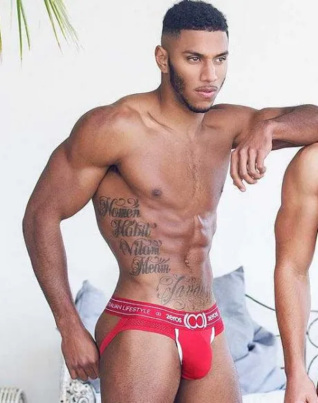 Discount U93 Apollo Jockstrap Underwear-Solar Red Active Underwear