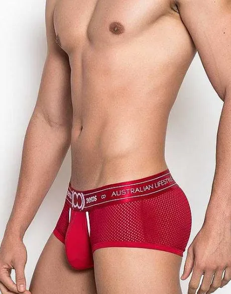 Cheap U31 Apollo Trunk Underwear-Solar Red Active Underwear