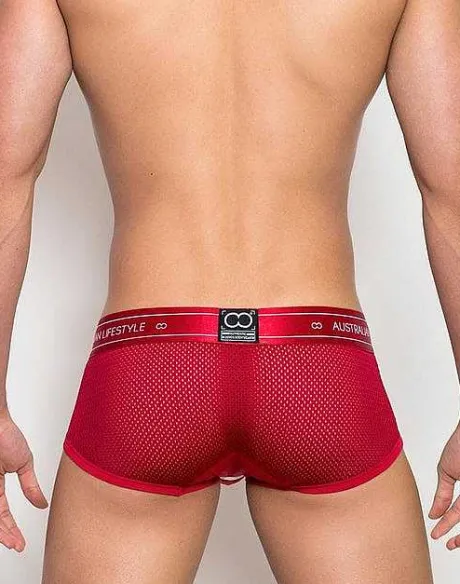 Cheap U31 Apollo Trunk Underwear-Solar Red Active Underwear