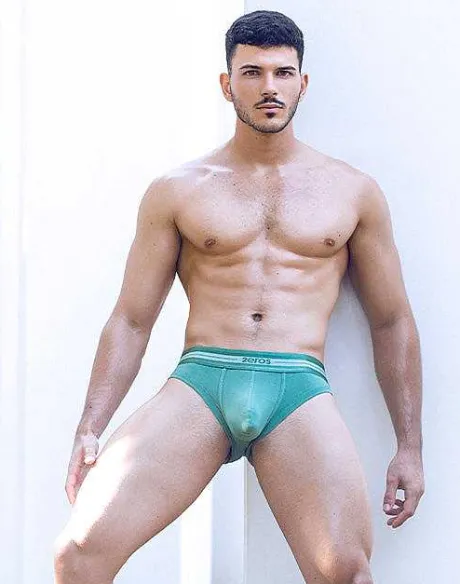 Hot U20 Athena Brief Underwear-Shale Green Briefs