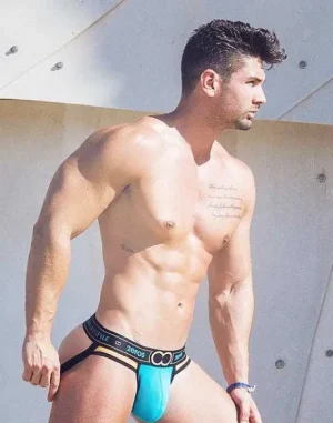 Store U93 Coaktiv Jockstrap Underwear-Rust Active Underwear