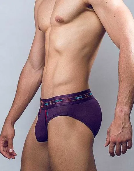 Best Sale U21 2-Series Brief Underwear-Wine Briefs
