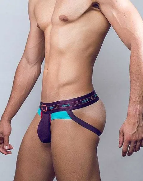Fashion U92 2-Series Jockstrap Underwear-Wine Jockstraps