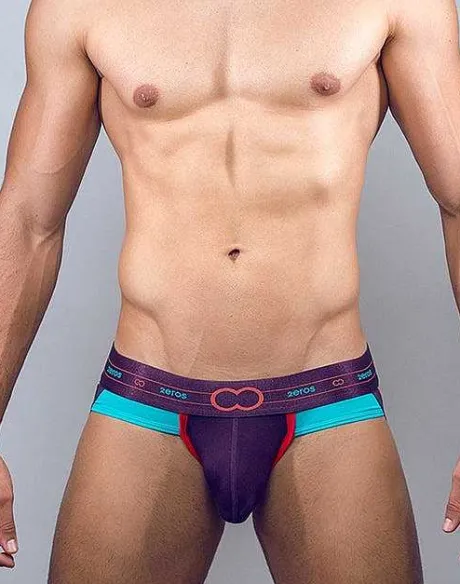 Fashion U92 2-Series Jockstrap Underwear-Wine Jockstraps