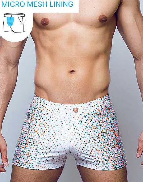 Clearance V60 Bondi Print Swim Trunks-Moana Sustainable Beachwear