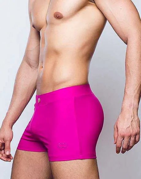 Clearance V60 Bondi (Series 2) Swim Trunks-Fuchsia Red Swimwear