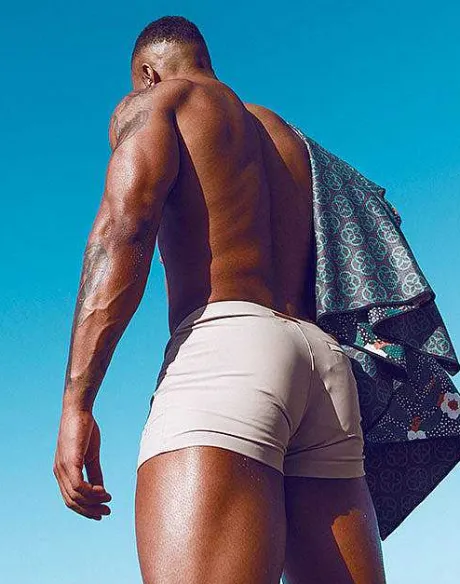 Best V60 Bondi (Series 1) Swim Trunks-Taupe Swimwear