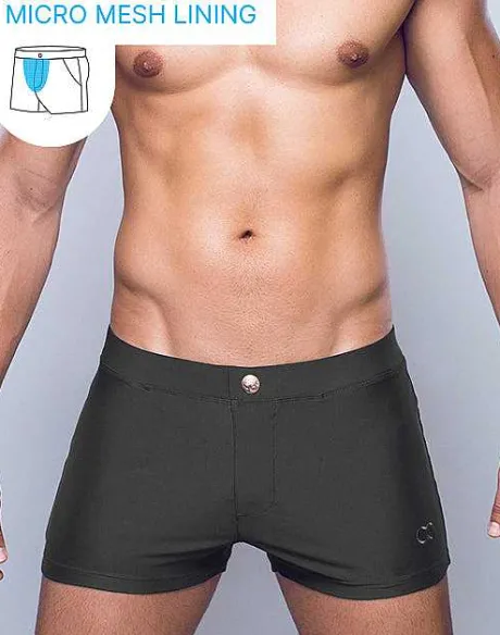 Clearance V60 Bondi (Series 2) Swim Trunk-Midnight Grey Swimwear