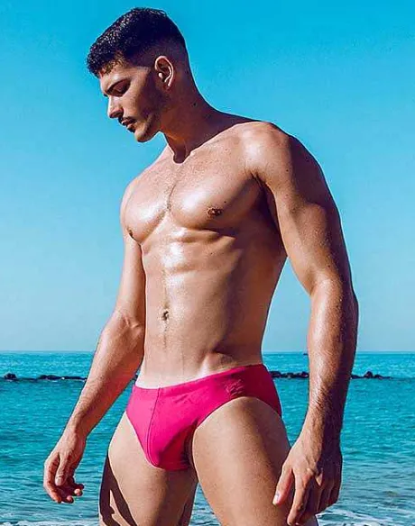 Store V10 Core (Series 2)-Fuchsia Red Sustainable Beachwear