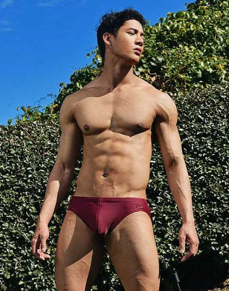 Best Sale V10 Core Swimwear (Series 2)-Tawny Port Sustainable Beachwear