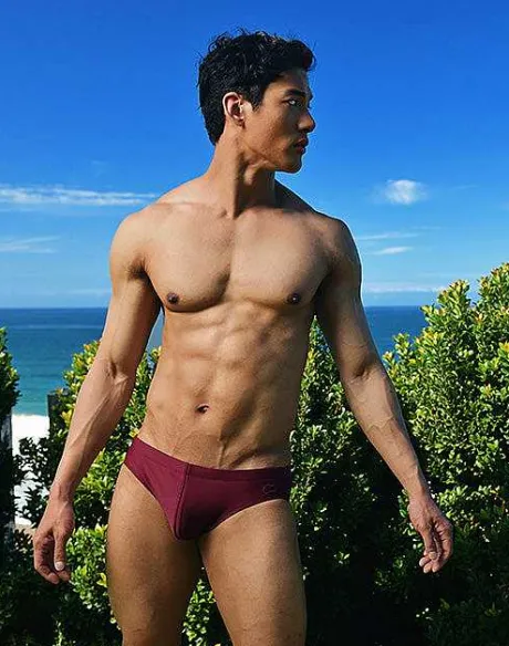 Best Sale V10 Core Swimwear (Series 2)-Tawny Port Sustainable Beachwear