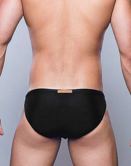 New V20 Core Swimwear-Black Sustainable Beachwear