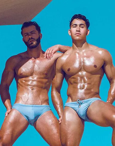 Shop V20 Core Swimwear-Faded Denim Swimwear