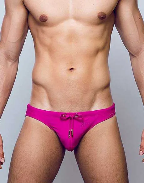 Clearance V20 Core Swimwear-Fuchsia Red Sustainable Beachwear