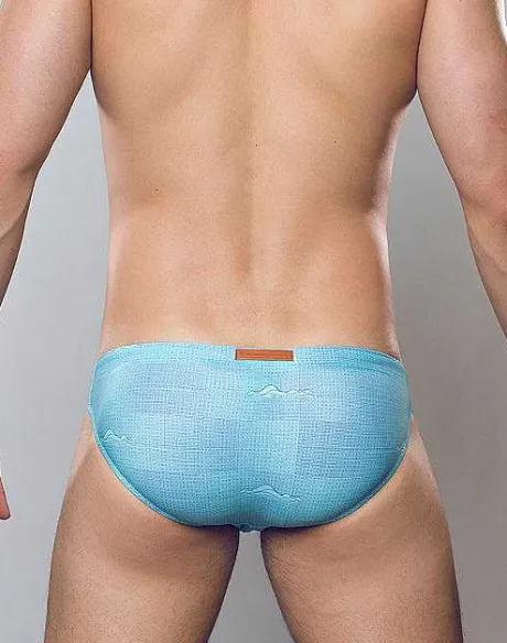 Store V20 Print Swim Brief-Nautica Green Swimwear