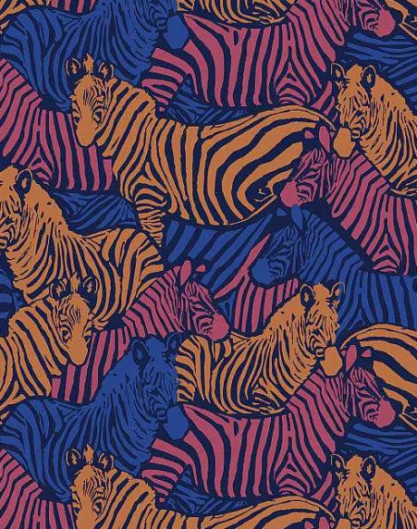 Best V20 Print Swim Brief-Stallion Navy Swimwear