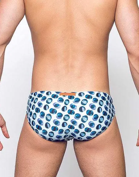 Shop V10 Print Swimwear-Bubbles Swimwear