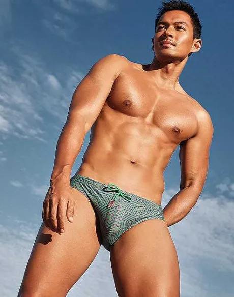 Online V10 Print Swimwear-Jade Swimwear
