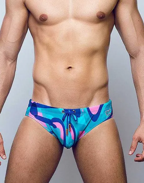 Store V10 Print Swimwear-Kai Blue Sustainable Beachwear