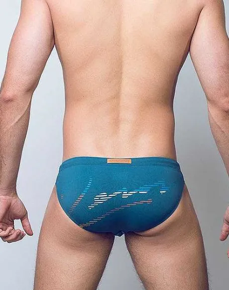 Shop V20 Signature Swimwear-Deep Blue Sustainable Beachwear