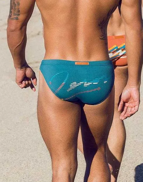 Shop V20 Signature Swimwear-Deep Blue Sustainable Beachwear