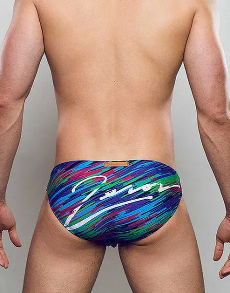 Shop V20 Signature Swimwear-Flash Green Sustainable Beachwear