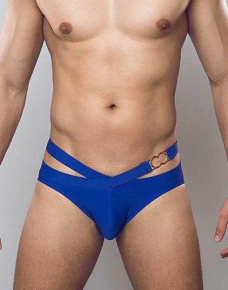New Vb21 Blk Label Swim Brief-Royal Blue Swimwear