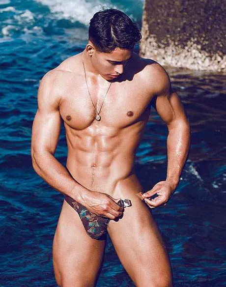 Hot Vb80 Blk Label Swim Thong Sustainable Beachwear